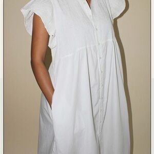 Acacia Swimwear White Dress New with Tags